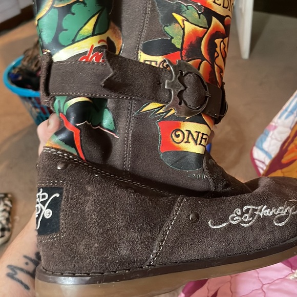 Ed hardy boots brown - Picture 3 of 3